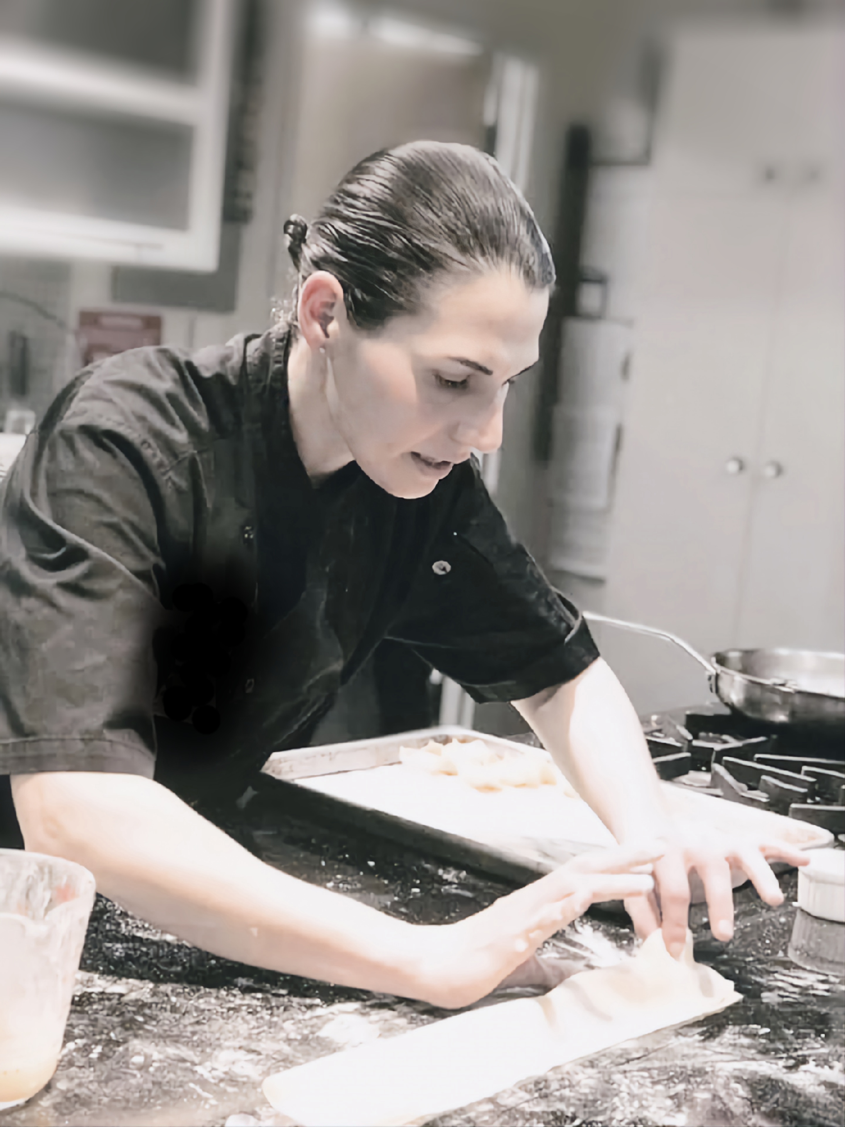 A portrait of Chef Tina